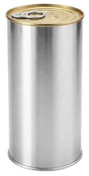 Tin Can For Dry Food D301 (Φ74 x 165mm)